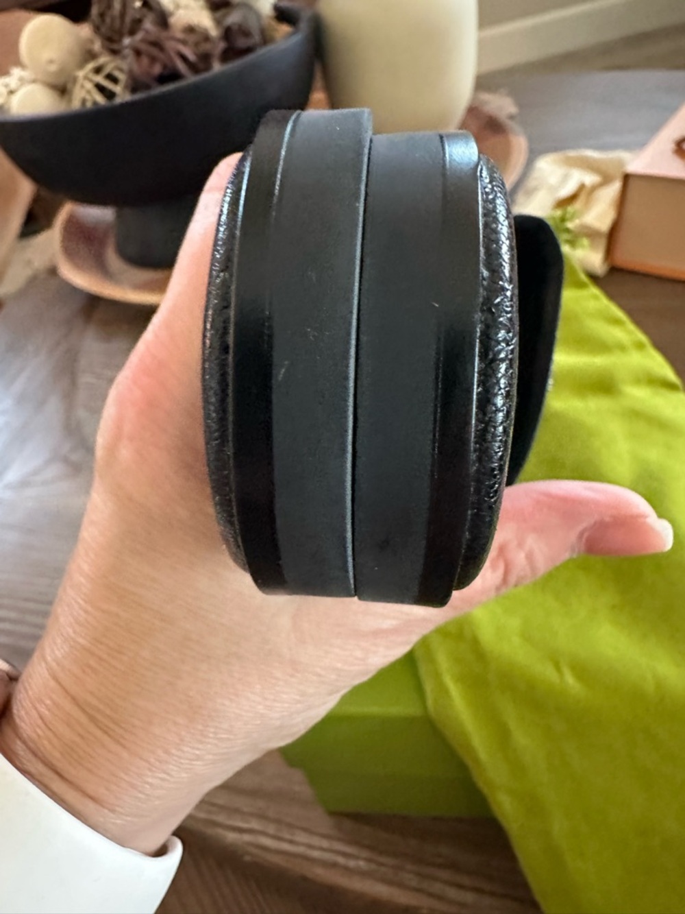 Tory Burch Black Crystal-Embellished Logo Slide Sandals - Picture 4 of 10